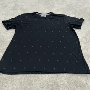Mens black and gray adidas t-shirt. Size 2X
